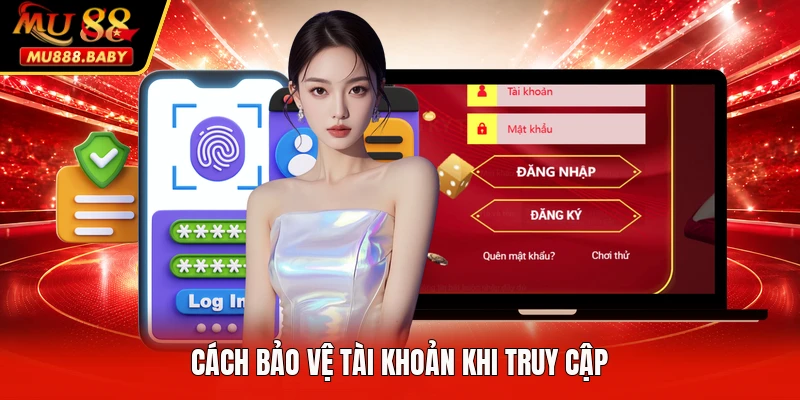 Cách bảo vệ tài khoản khi truy cập